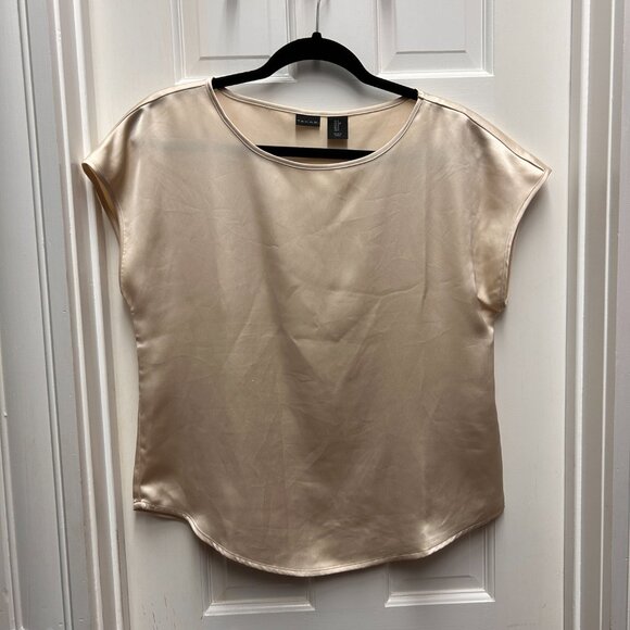 Tahari Satin Blouse - Picture 1 of 5